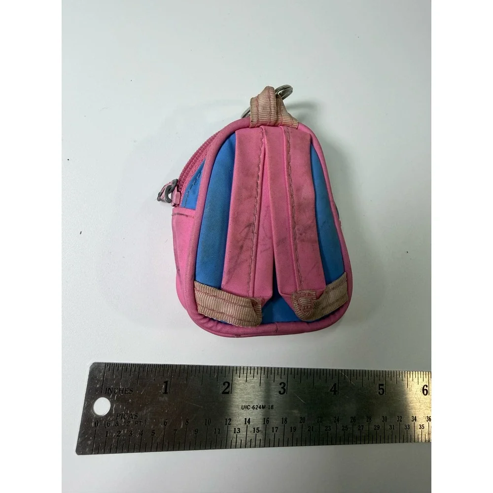 Vintage Nickelodeon Rugrats Chuckie Finster Mini Backpack Coin Purse Keychain 90